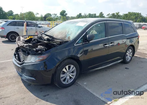 2015 Honda Odyssey Ex from USA, damaged, VIN 5FNRL5H48FB095551